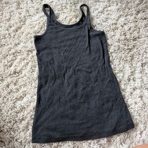 Classic Old Navy Tami camisole comfortable soft women’s Dark Gray Tank Top gray